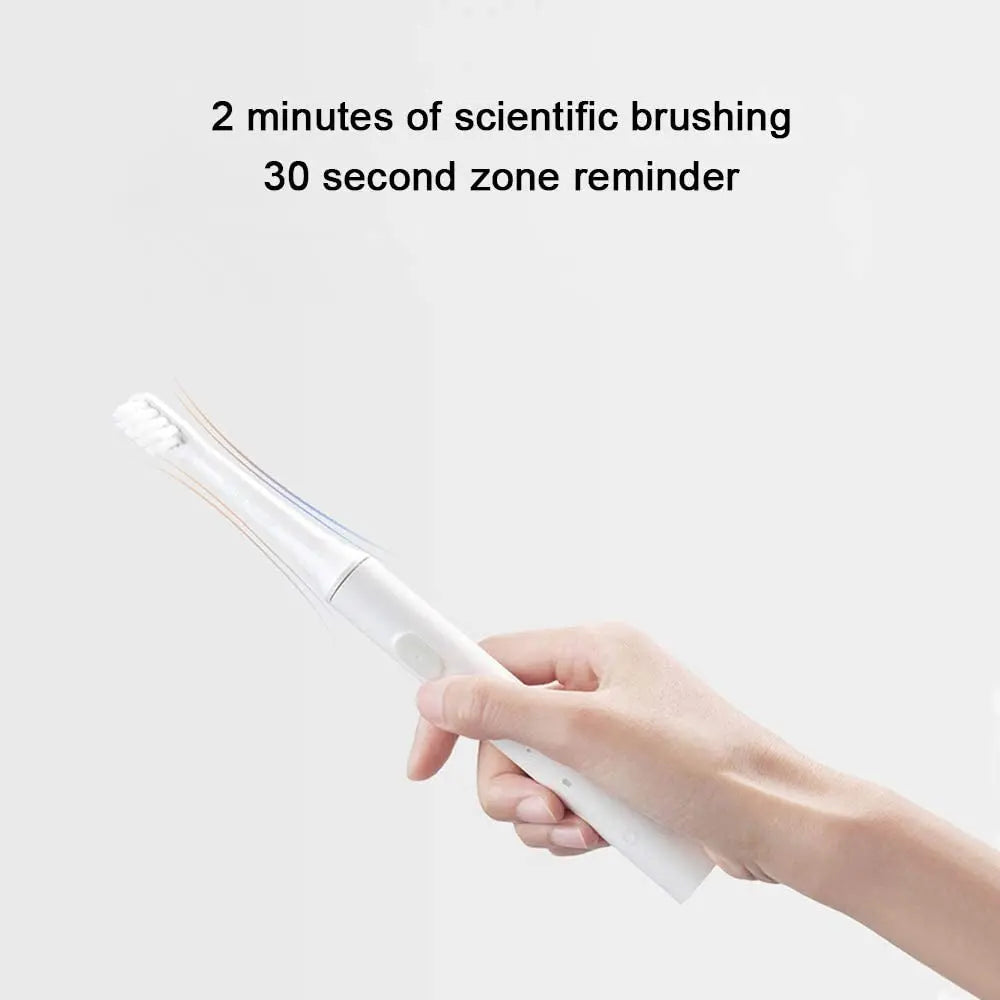 Mijia T100 Sonic Electric Toothbrush - Smart, Colorful, USB Rechargeable, IPX7 Waterproof