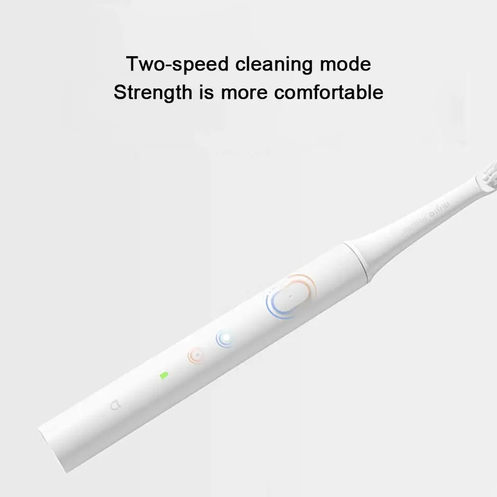 Mijia T100 Sonic Electric Toothbrush - Smart, Colorful, USB Rechargeable, IPX7 Waterproof