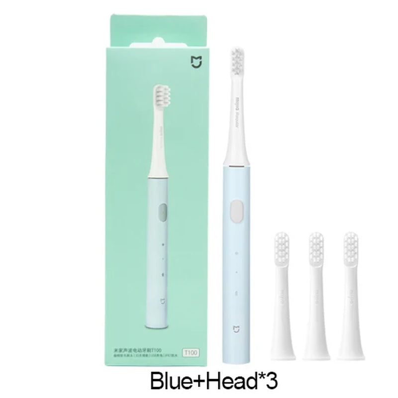 Mijia T100 Sonic Electric Toothbrush - Smart, Colorful, USB Rechargeable, IPX7 Waterproof