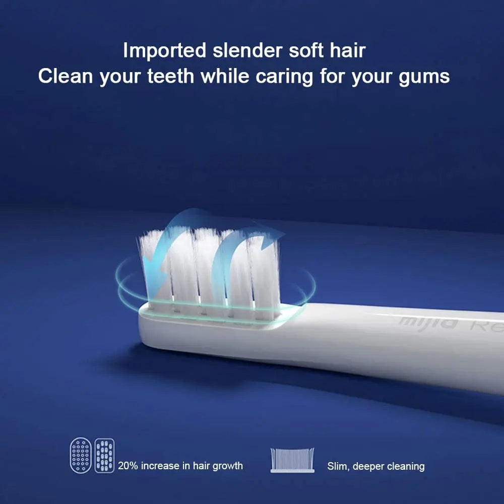 Mijia T100 Sonic Electric Toothbrush - Smart, Colorful, USB Rechargeable, IPX7 Waterproof