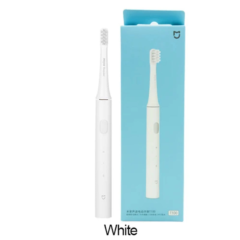 Mijia T100 Sonic Electric Toothbrush - Smart, Colorful, USB Rechargeable, IPX7 Waterproof